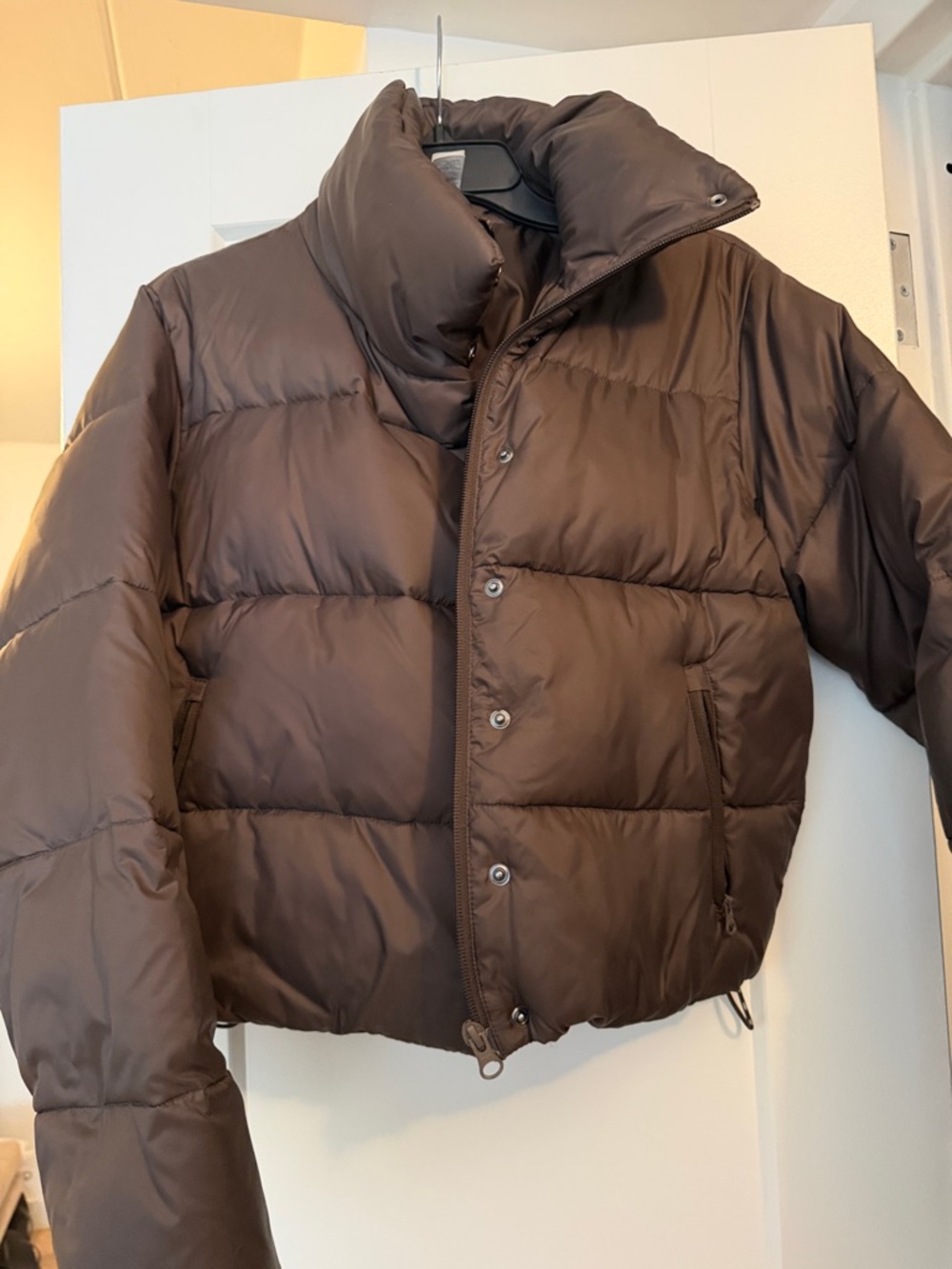 ALO Yoga Brown Puffer Jacket